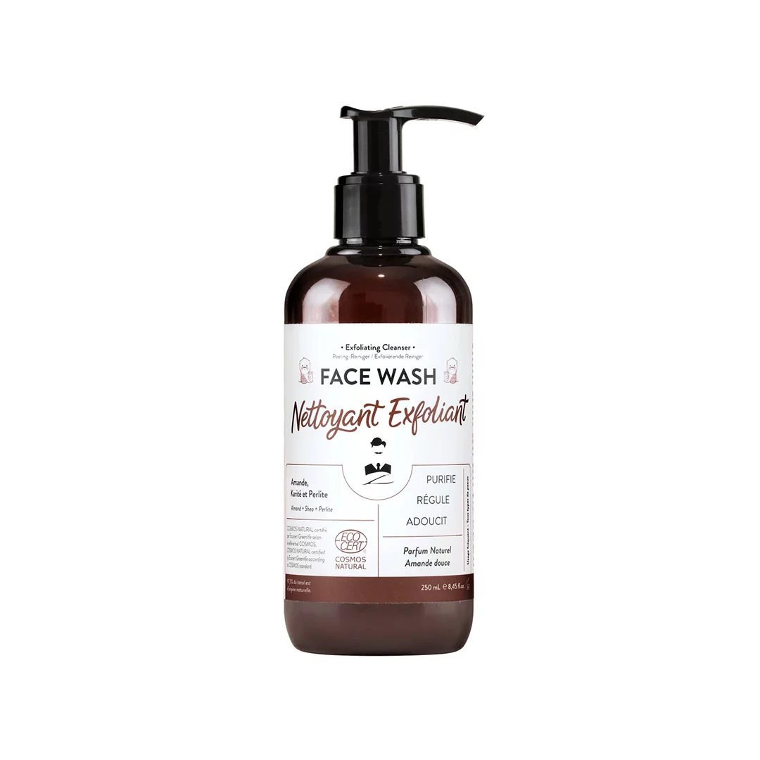 nettoyant exfoliant face wash packshot