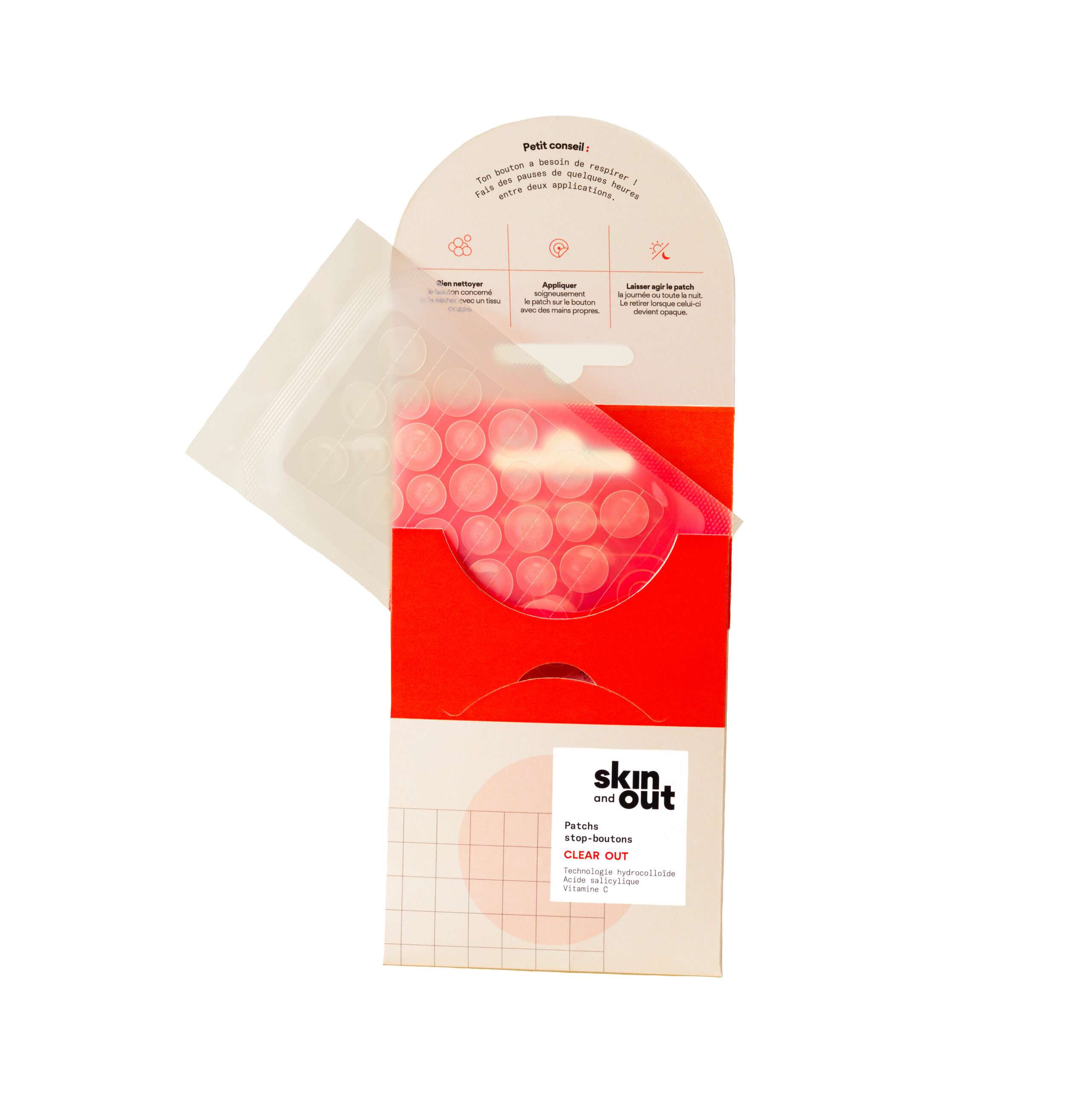 Patchs Stop Boutons Clear Out packshot