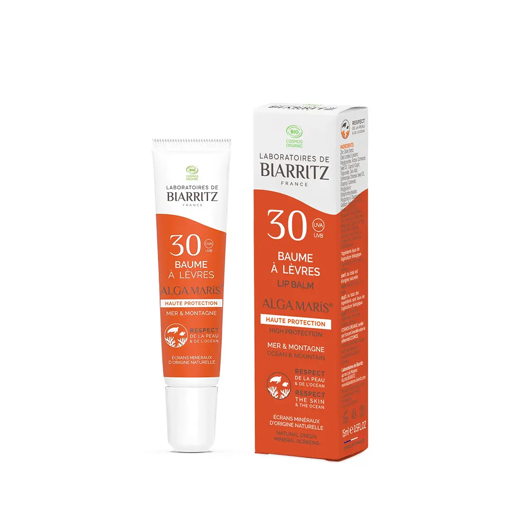 baume-levres-spf30-laboratoires-de-biarritz-pause baume à lèvres protecteur packshot