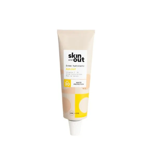 crème hydratante spf30 sun out packshot